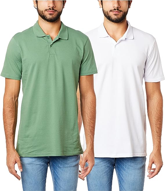 Kit 2 Camisas Polo Masculina Basicamente