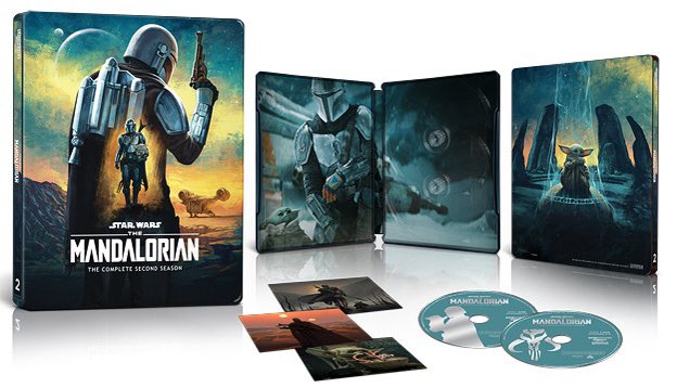 funkofinderz's tweet photo. Loki, WandaVision, and Star Wars The Mandalorian are getting physical releases, featuring Steelbook packaging, concept art cards and some never-before-seen bonus features. https://t.co/3d3u4xQld2