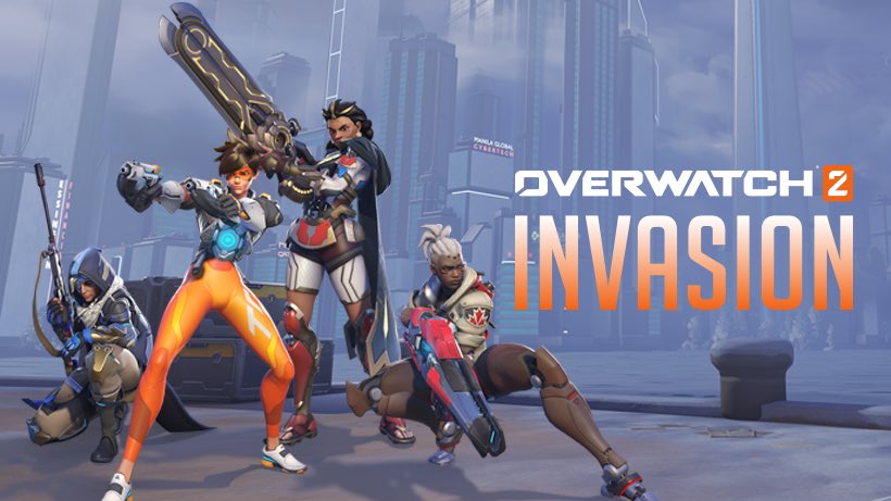XboxNL's tweet photo. Wil je een Invasion Bundle code winnen voor #Overwatch2? 
Retweet, volg ons en volg @OverwatchEU ✨ 

Succes avonturier! https://t.co/EoiNJJv0V3