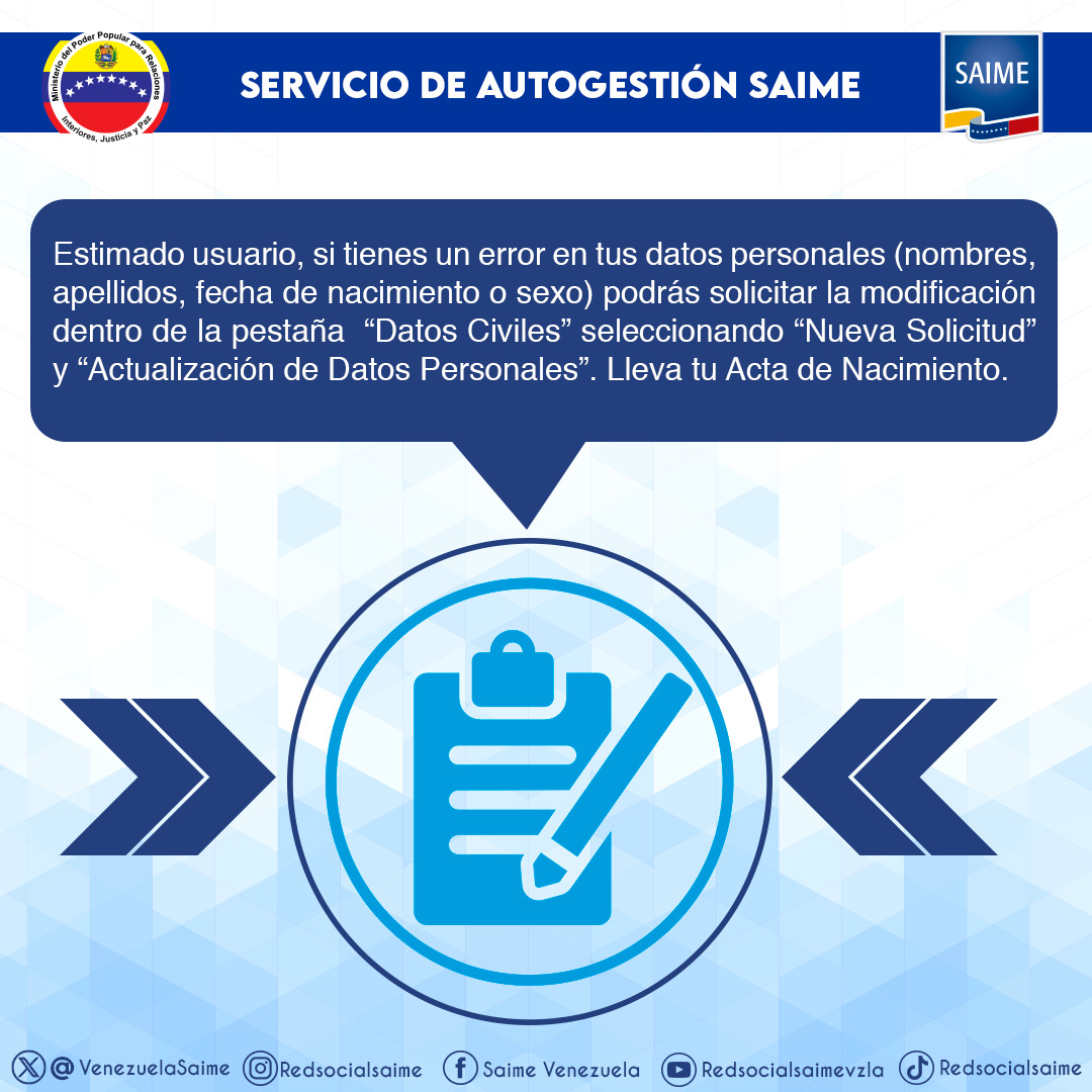 VenezuelaSaime tweet media