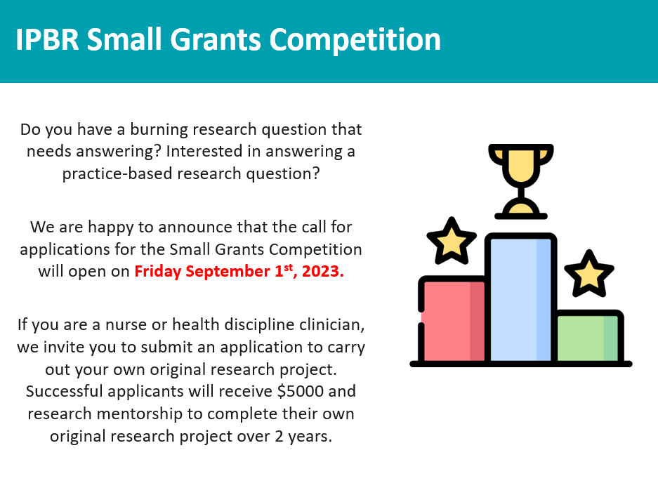 Join us for our upcoming information session on <a href="/UHT_IPBR/">UnityHealthTO_IPBR</a>'s Small Grants competition on August 23 at 1:00 pm!
