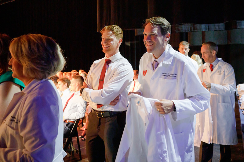 Our annual White Coat Ceremony is a big day for our incoming class. And a big day for their loved ones. But you can really see it in the emotion and excitement of our faculty, who truly understand what a moment this is in a physician's career.