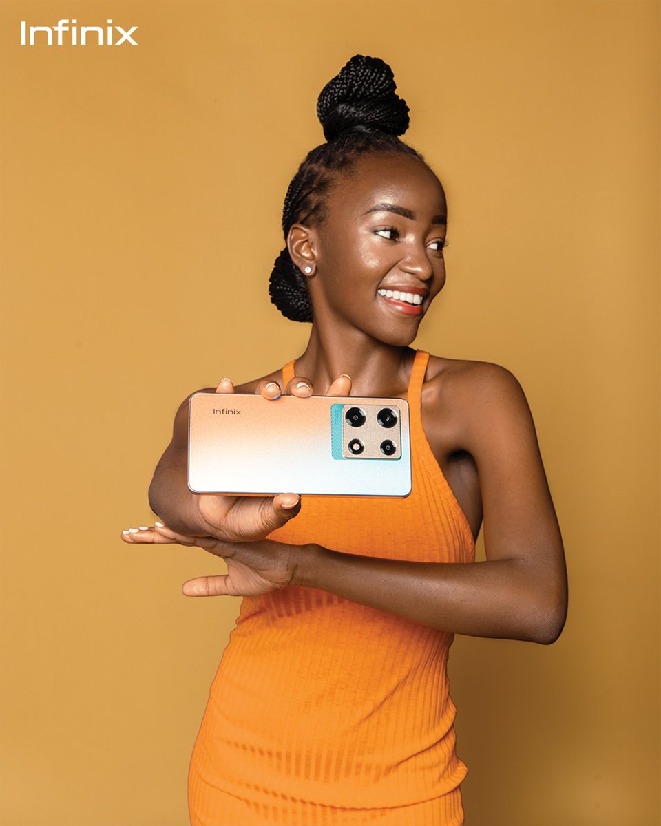 infinixrwanda's tweet image. Tech in hand, confidence on display. Mastering the art of showing off my sleek sidekick! #Note30Pro