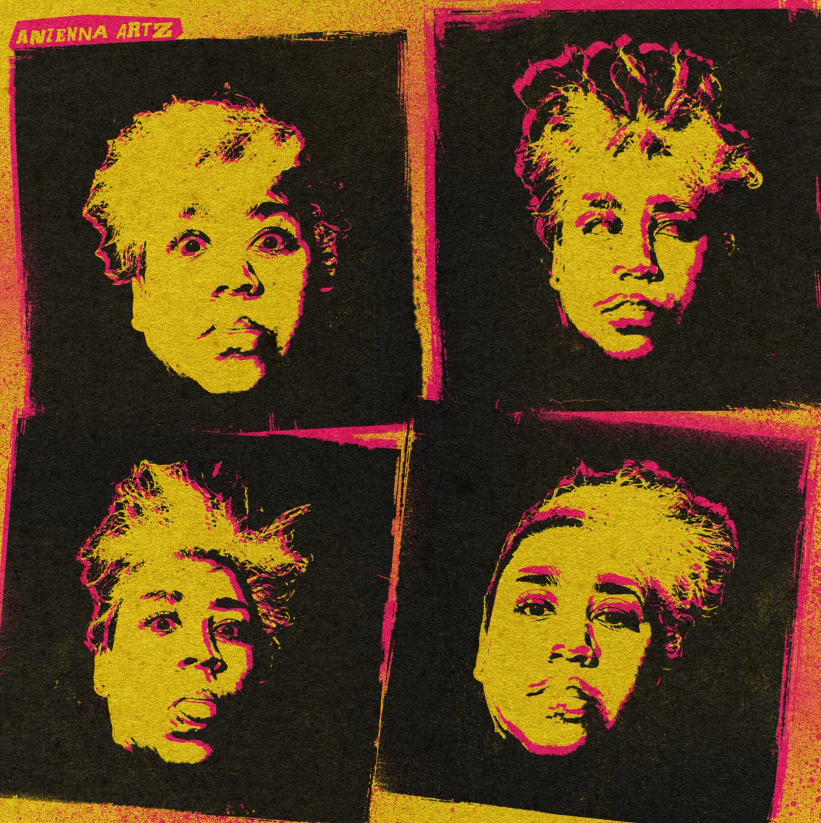 AnzennaArtz's tweet photo. Made a new portrait to accompany my bio at the upcoming @NTKOartgallery exhibition!

Had some fun getting Warhol'd with a lil Sex Pistols. Thanks majorly to @TrueGritTexture

If you're in Louth from 2nd-16th Sept, check out the show! There'll be tons of incredible alt artists!💖 https://t.co/9uhDy7SY0c