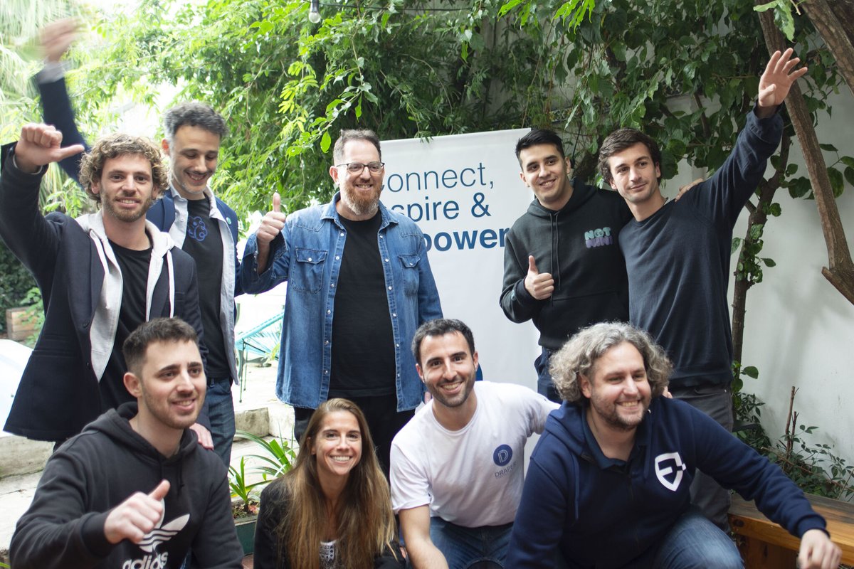 india2047vc's tweet photo. 🇦🇷 #Argentina: We just concluded the 8TH #Draper Founders Program at @draperlatam 🌎 Congratulations to the heroes who will attend @draper_u!
🦸 Marco Canevaro (Founder, #NotNini)
🦸 Tobias Alejandre (Founder, #iMenu)
Kudos to our LATAM team 🚀🚀
#onemillionentrepreneursby2030 https://t.co/F6AWeJMtXh