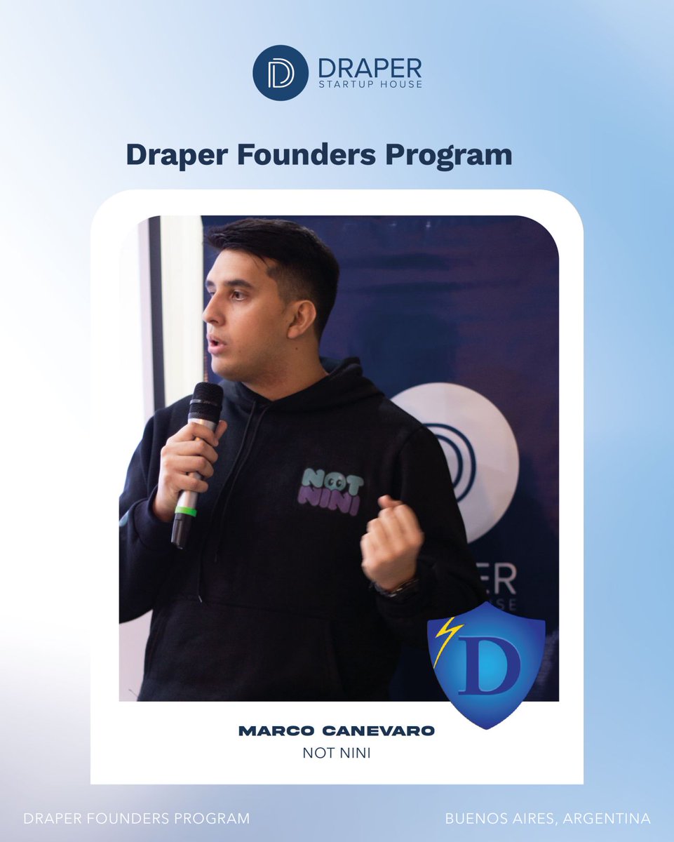 india2047vc's tweet photo. 🇦🇷 #Argentina: We just concluded the 8TH #Draper Founders Program at @draperlatam 🌎 Congratulations to the heroes who will attend @draper_u!
🦸 Marco Canevaro (Founder, #NotNini)
🦸 Tobias Alejandre (Founder, #iMenu)
Kudos to our LATAM team 🚀🚀
#onemillionentrepreneursby2030 https://t.co/F6AWeJMtXh