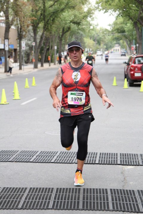 DaveinRegina's tweet photo. Great event Saturday @RunRegina 
A new personal best for the 10K 46:37, next race @RunQCM another 10K.
The training continues! https://t.co/7iwGGBUVdL