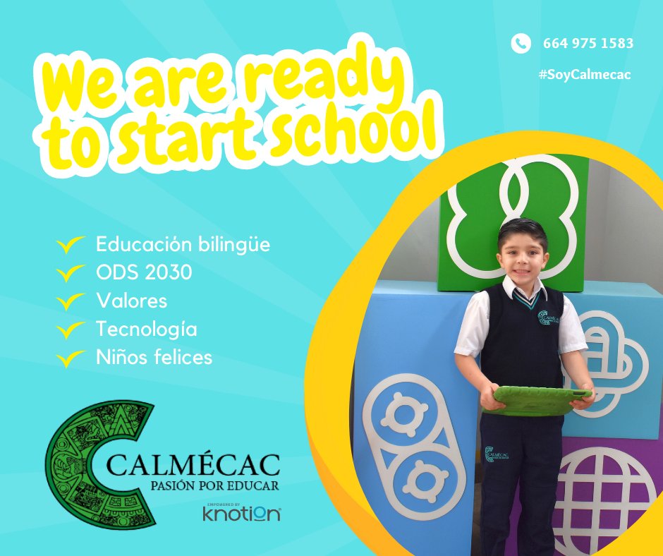 SoyCalmecac's tweet photo. ¡Estamos emocionados y felices de recibirlos de nuevo! 📷📷 ¡Falta solo una semana!📷📷 #SomosBuhos #SoyCalmecac #SomosKnotion #CicloEscolar2023-2024 #Calmecac https://t.co/3mznsR3cDw