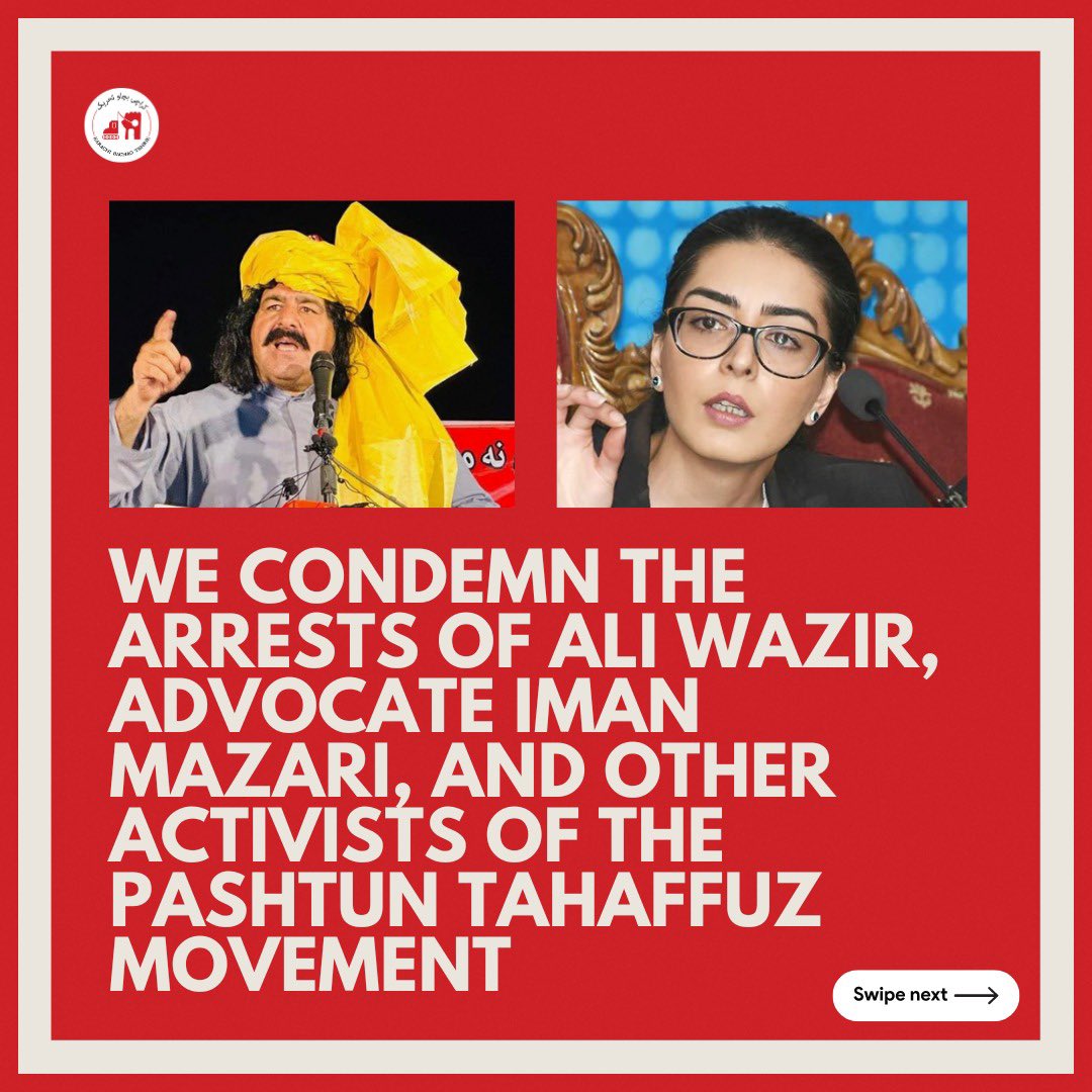 StopEvictionKHI's tweet photo. KBT’s statement on the recent abductions of human rights defenders. 

#ReleasePTMActivists #ReleaseAliWazir #ReleaseImaanMazari https://t.co/yyv1KLA5rW