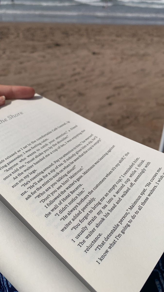 JElbousty's tweet photo. One of my best friends shared these pictures of Tales of Tangier!
@yalebooks #talesoftangier #tangier #beach #readinginthebeach #shortstories #fiction #morocco #choukri #reading https://t.co/EJI4a1CKEy