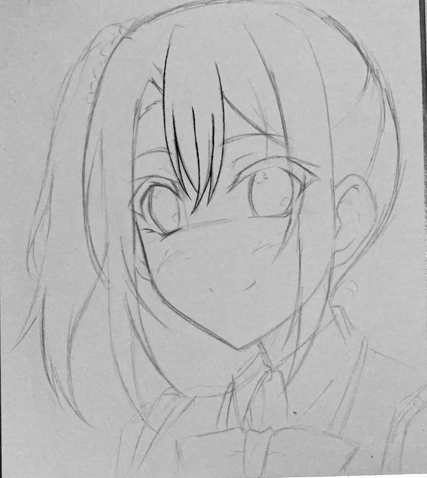 約1年ぶりに咲希ちゃん描いてるw

本当に思入れ深い子なんですよ! 