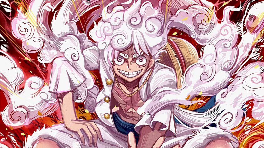 OPQuotesKing's tweet photo. LUFFY GEAR 5 #onepiece https://t.co/48AQLOnBVK