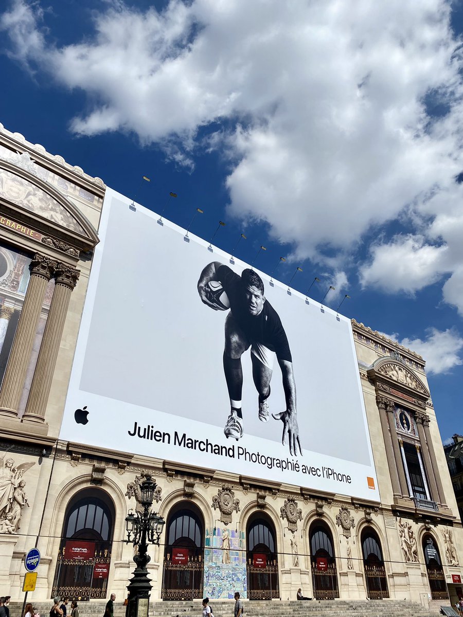 J-18 de la #coupedumondeRugby2023 🏉
<a href="/orange/">Orange</a> est déjà présent sur <a href="/operadeparis/">Opéra de Paris</a> 💪🏻