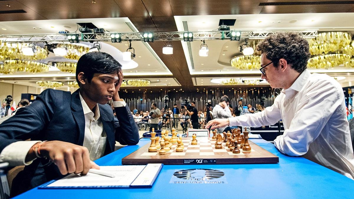 DD News on X: #NewsFlash  Indian Grandmaster #RPraggnanandhaa beat USA's  Fabiano Caruana in tiebreaks to reach the final of the #FIDEWorldCup2023 in  Baku, Azerbaijan With the 3.5-2.5 semifinal win, Praggnanandhaa booked