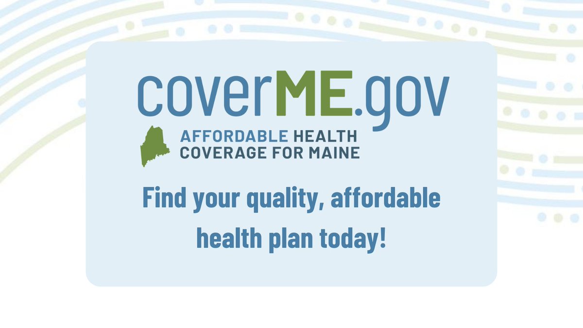 CoverME.gov is here for you when you need affordable, quality health insurance. Log on today to see if you’re eligible.