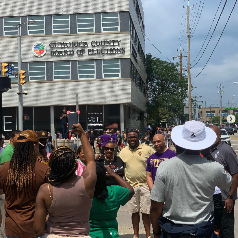 ULGC_YP's tweet photo. Motivation Monday : Reflecting back on @naacp_cleveland 'Souls to the Polls' event, where we stood together in unity to raise our voices against Issue 1. Our collective strength and determination prevailed as we showed that our votes can make a real impact. ✊🏿✊🏾✊🏽 https://t.co/g6t7LVXjl3