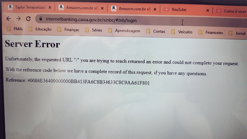 raphaelpensador's tweet image. Oh @Caixa !
Por que não estamos conseguindo acessar o banco pelo aplicativo e nem pelo desktop?
Tenho contas a pagar, consertem isso aí.
#CEF #CaixaEconomicaFederal #CAIXA