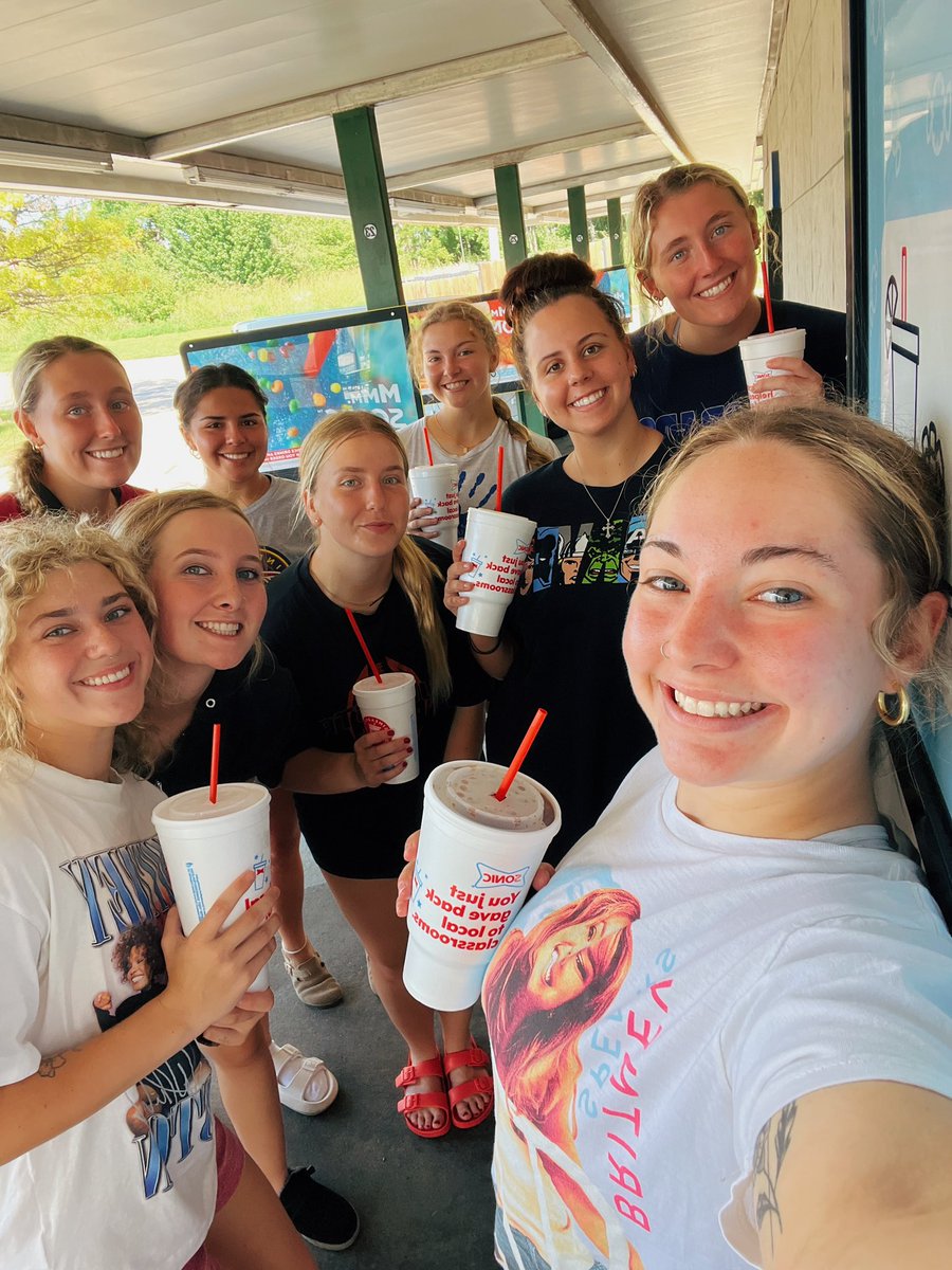 Hitting up sonic after practice is a must! <a href="/sonicdrivein/">Sonic Drive-In</a> #team44 #bluedevils