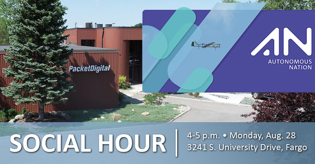Botlink invites you to stop by our office the Monday prior to the Autonomous Nation conference for a social hour. Come see what we’ve been up to in the autonomous space and network with others!
Social hour will be held 4-5 p.m. Monday, Aug. 28, at 3241 S. University Dr, Fargo.