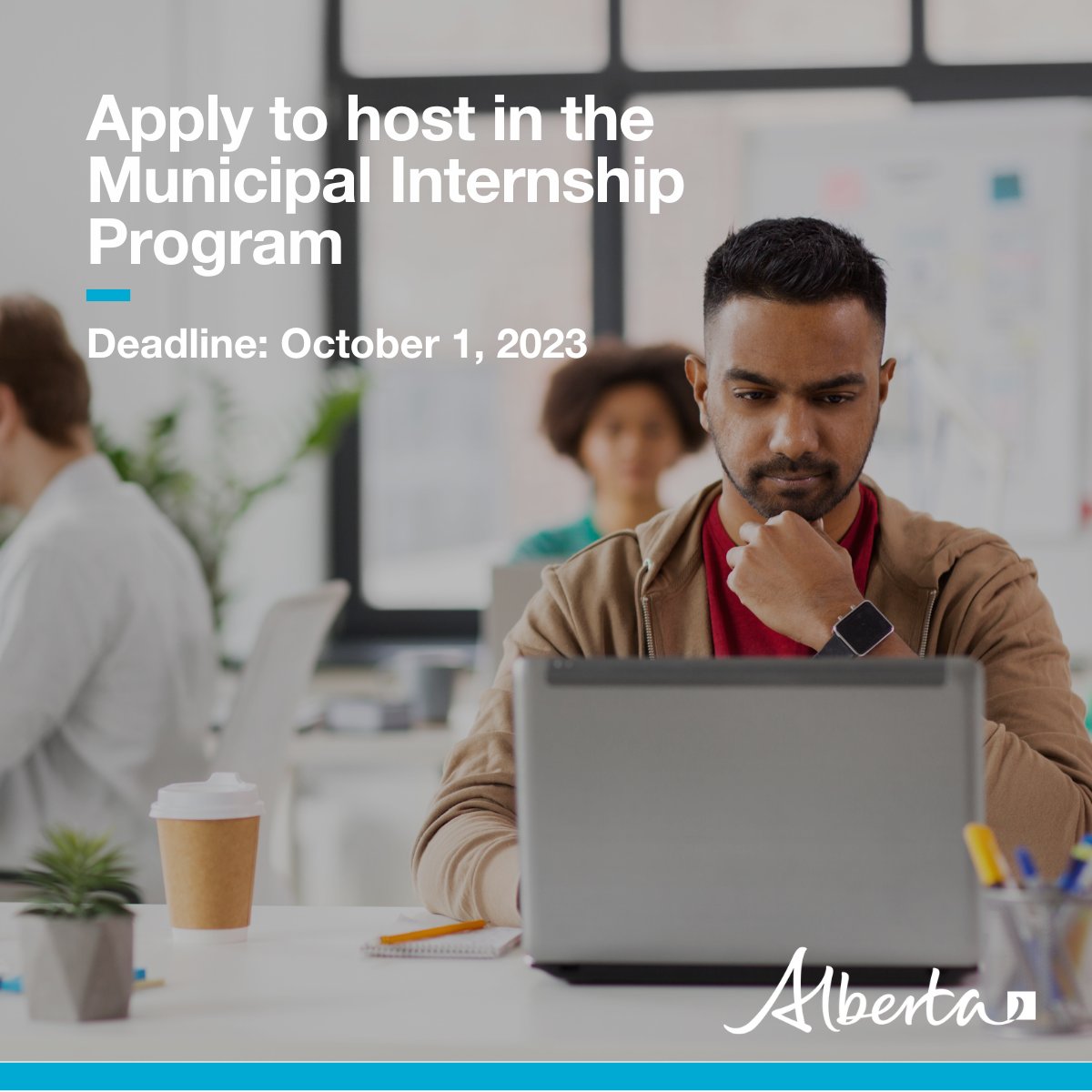 Municipalities and planning services agencies can apply for the Municipal Internship Program! Help support recent post-secondary grads to become future leaders in municipal government while also building capacity. The deadline to apply is October 1. alberta.ca/municipal-inte…