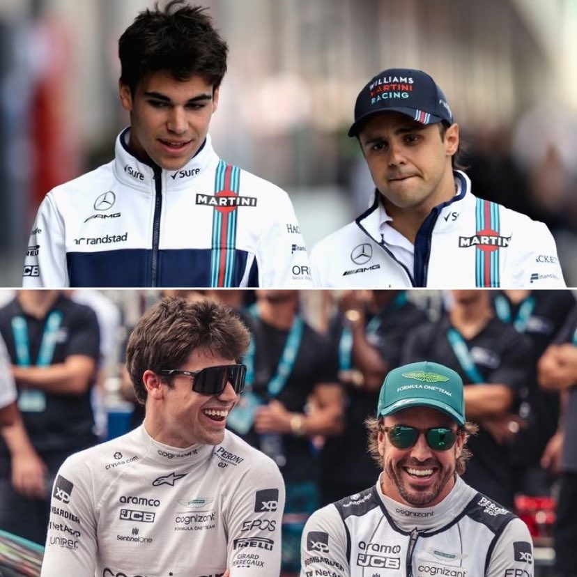 Lance Stroll, 2010 Kanada yarış haftasında FDA pilotu olarak Ferrari garajını ziyaret etmiş hatta F. Massa ve F. Alonso ile fotoğraf çekilmişti. 

L. Stroll, Felipe Massa ile 2017 yılında Williams'ta takım arkadaşı olmuştu. 

Fernando Alonso ile de bu sene takım arkadaşı oldular.