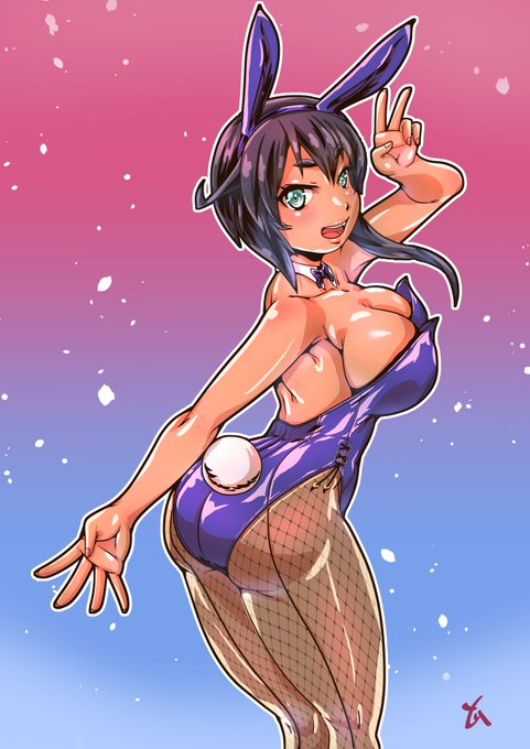 #バニーの日
4年前に描いたやつ 