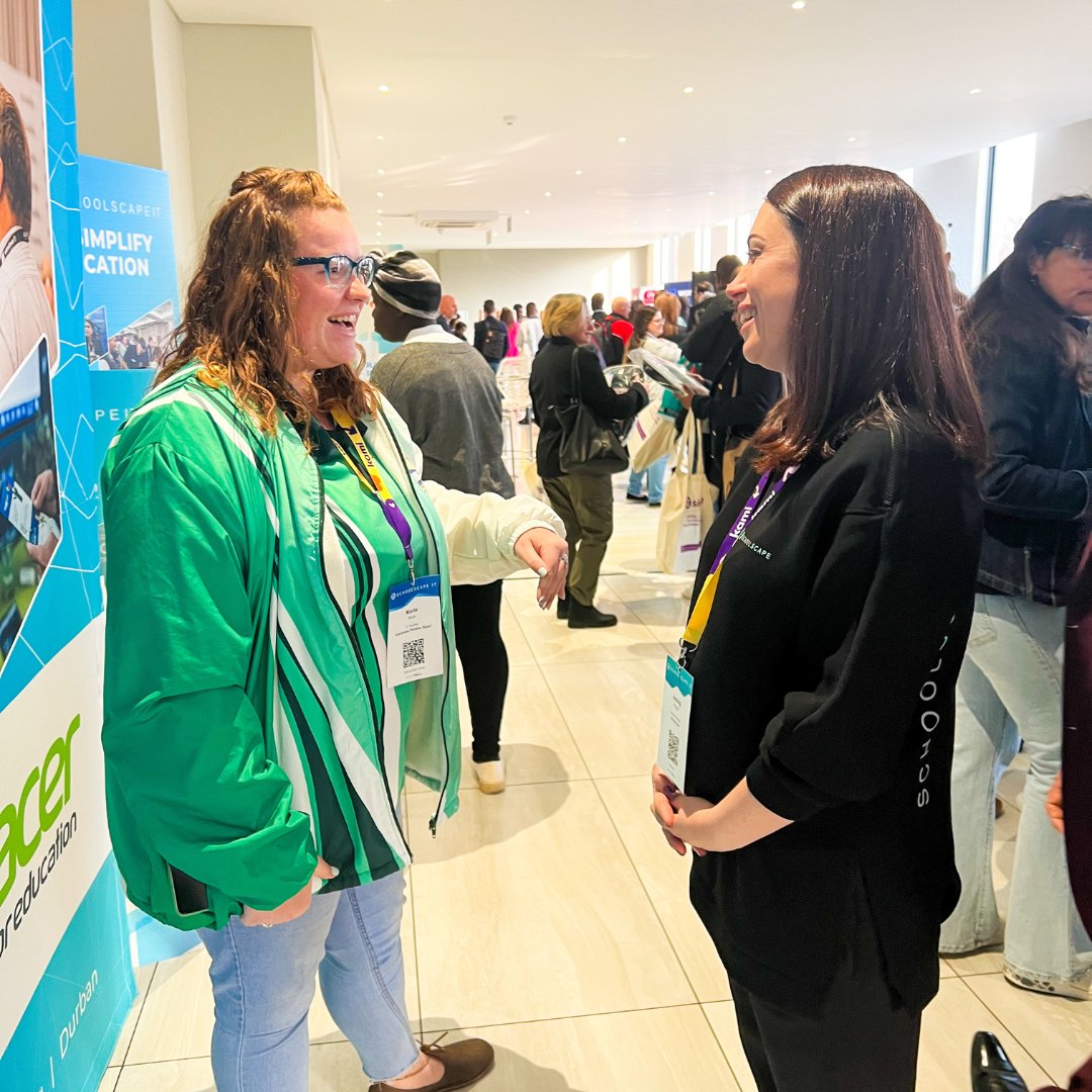 SchoolscapeLive's tweet image. Some highlights from Schoolscape IT in Johannesburg ✨

There&apos;s still time to lock in your spot for the KZN event this week!👇

📲 Sign up at schoolscape.co.za/event/it/ #SchoolscapeIT #EdTechPhotos