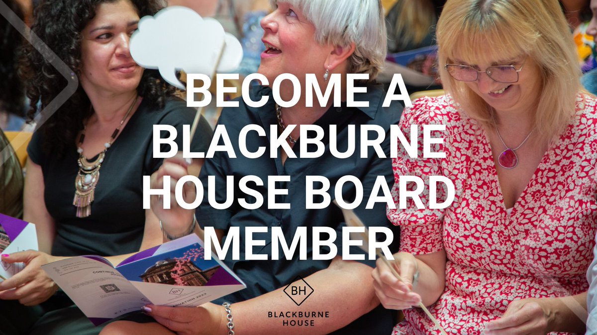 What could you bring to Blackburne House? We are currently recruiting new Board Members to support our work by serving on our Board and helping us with our decision-making. If you'd like the chance to help the women in our community, find out more here 👉ow.ly/ogLi50PBnGz