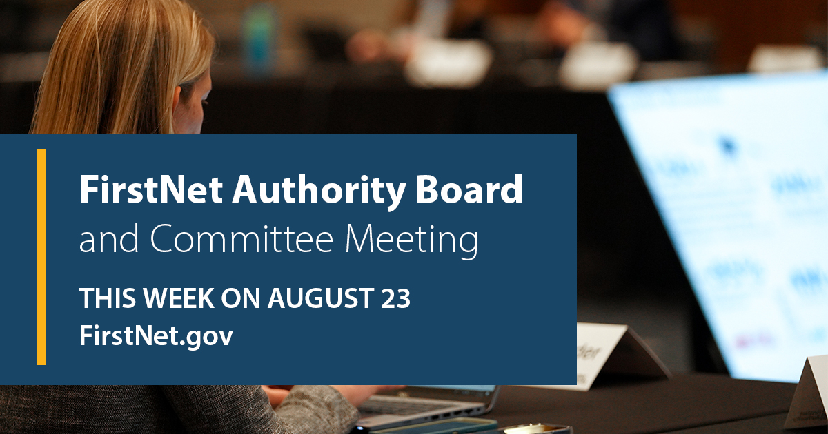 FirstNet Authority tweet media