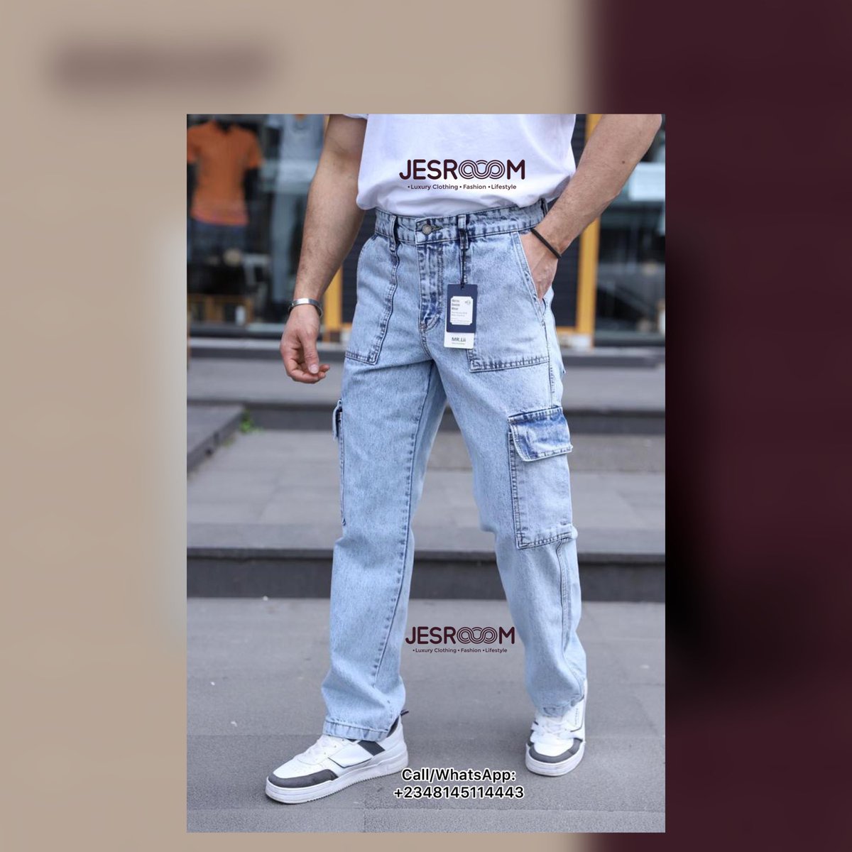 jesrooom's tweet photo. Elevate your style with these designer jeans โ ๐where comfort meets chic.
Embrace timeless elegance and step out in confidence.
Send a DM To place order. Use the link in bio Call/WhatsApp: +2348145114443
NATIONWIDE DELIVERY
#DesignerDenim #jesrooom #ElevateYourStyle https://t.co/6AblOPNul7