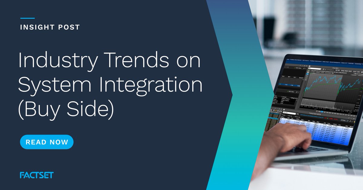 FactSet's tweet image. Discover the latest insights on industry trends and system integration in buy-side trading. Join Jason Pangretic and Maurice Iragorri as they discuss these topics in a recent Fireside Chat with @WatersTech #buyside #tradingsolutions

Read the Q&amp;amp;A here: bit.ly/43WJp49