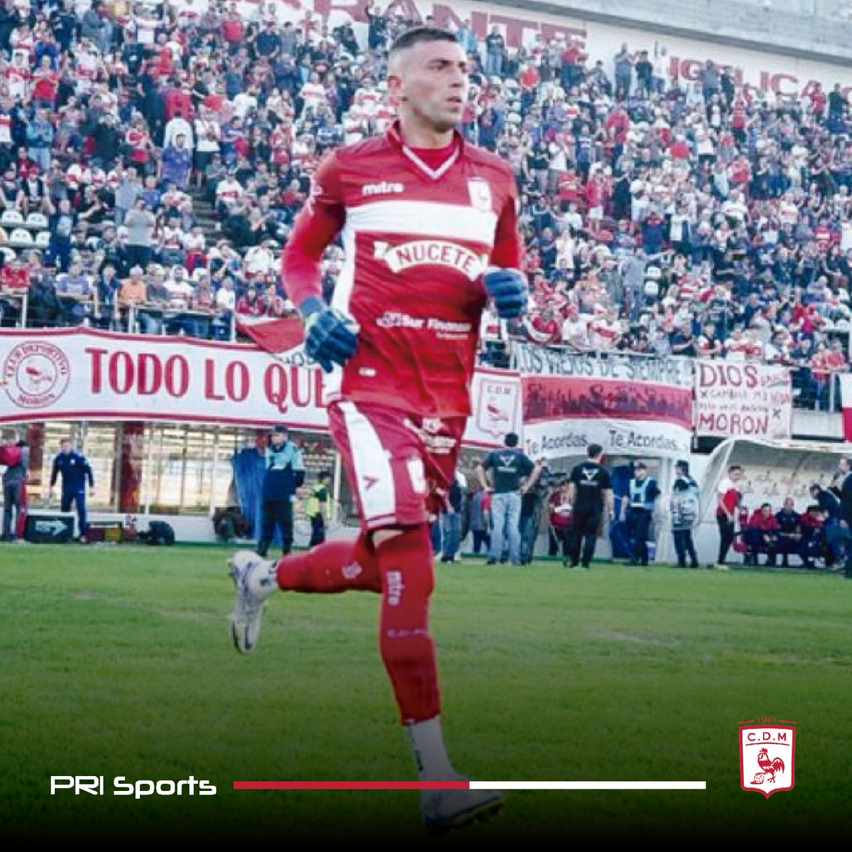 prisports_'s tweet photo. ✅🥅🐓 DESDE EL ARRANQUE!
@BrunoGalvan01 Nuevamente Titular en el Arco de @depmoronoficial 🆚 @ClubAGuemes 👏

#PRIsports #GestionDeportiva https://t.co/M9szLgsdnX