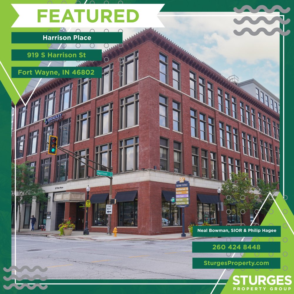 SturgesProperty's tweet photo. We LOVE #downtownfortwayne!

1️⃣ Indiana Office Center: https://t.co/dToBbEscwr
2️⃣ Harrison Place: https://t.co/4qkLXA66AZ
3️⃣ 202 Metro https://t.co/FT07EBwqeH

#sturgespropertygroup #commercialrealestate #fortwayne #office #retail #featured #downtownfortwayne https://t.co/I0OmTAMn8I