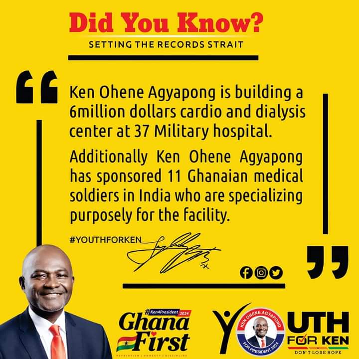 PhilipQuaicoe58's tweet photo. IT TAKES A PATRIOTIC, HONEST AND DISCIPLINE MAN LIKE KEN OHENE AGYAPONG TO GIVE BACK TO THE SOCIETY
#KEN24
#EQUAL4ALL https://t.co/BjfhZw5QSw