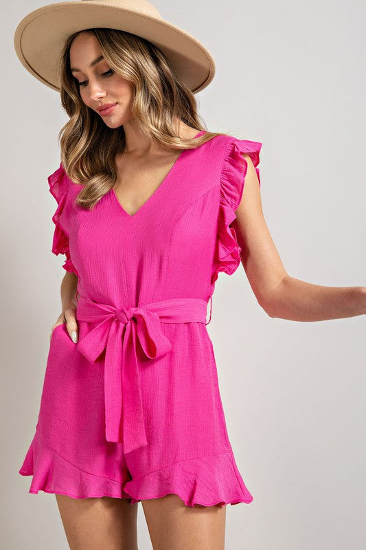 MerakiniSurf's tweet photo. Don't wait, shop our summer sale now and slay summer like a true fashionista! 🌞 - ChatGBT wrote this lol 

Women's Tie Waist Short Romper  $48.00 🛍️
Fast &amp; Free Shipping 📦 

Shop this look  https://t.co/hpMoW49q1V
#shopsmall  #ootd #summerstyle #sale #florida #california https://t.co/WfdEW2Xnsu