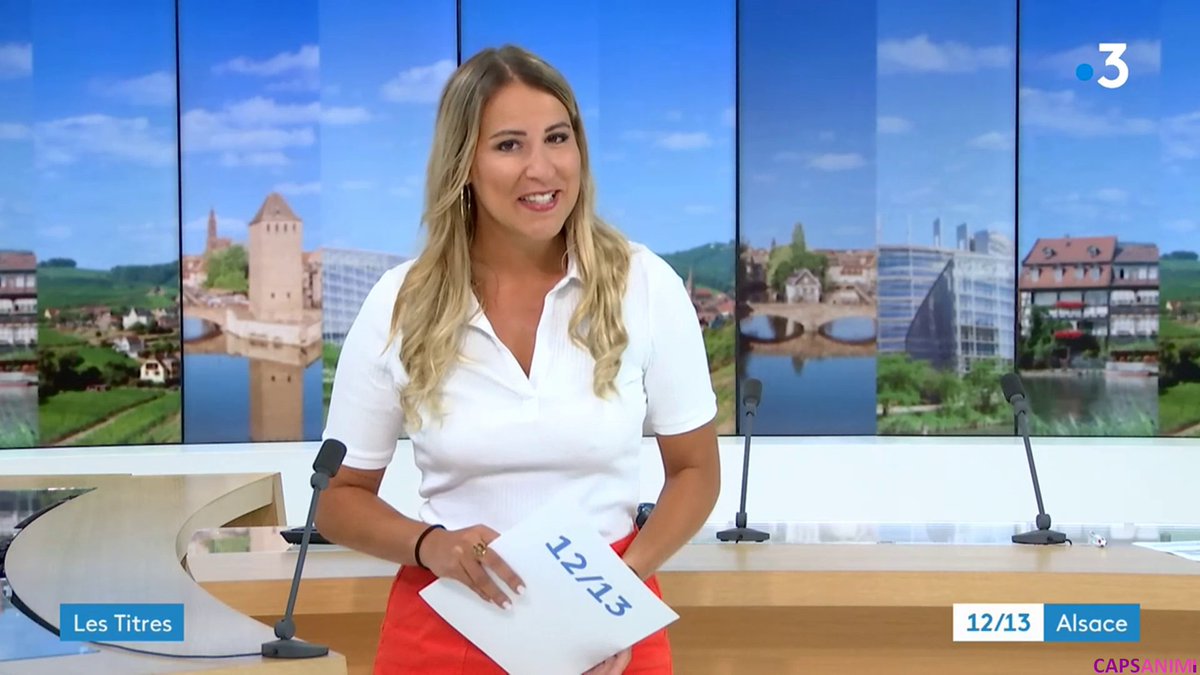 CapsAnim's tweet photo. 📺 @Louisepez ce midi pour le 12/13 sur France 3 Alsace https://t.co/Oj794sV8nr