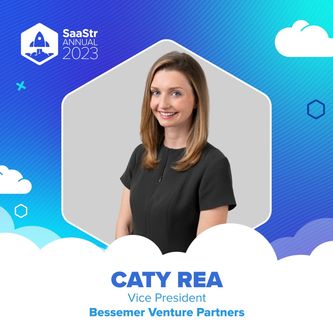 <a href="/BessemerVP/">Bessemer</a> is back for this year's edition of State of the Cloud. 

⭐️<a href="/NextBigTeng/">Janelle Teng</a> 
⭐️<a href="/mcadonofrio/">Mary D'Onofrio</a>
⭐️<a href="/Caty_Rea/">Caty Rea</a>

Don't miss it on Friday and register here:  
saastrannual2023.com/buy-tickets