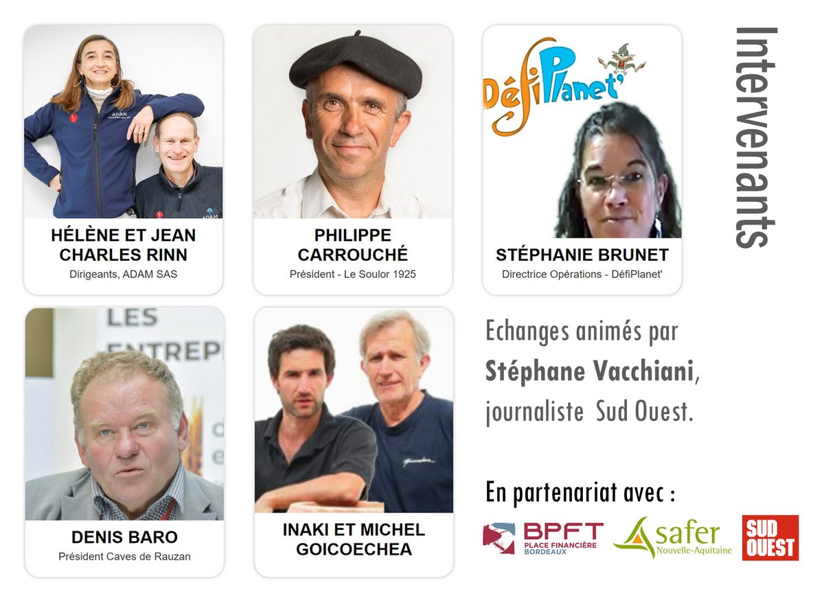 Venez échanger avec des chefs d'entreprise qui viendront témoigner sur les compétences nécessaires au service des entreprises durables. Programme et inscription libre ouverte à tous ici : jena2023.fr