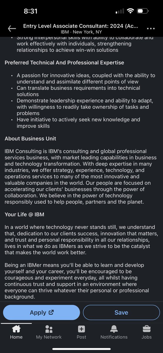 Check out this opportunity w/ @IBMSecurity as a Entry Level Cybersecurity Consultant NO EXPERIENCE REQUIRED! 8 week training programs in multiple cities. Required travel 4 days a week and you will be employed into an entry level #cybersec role paying up to $100k after completion!