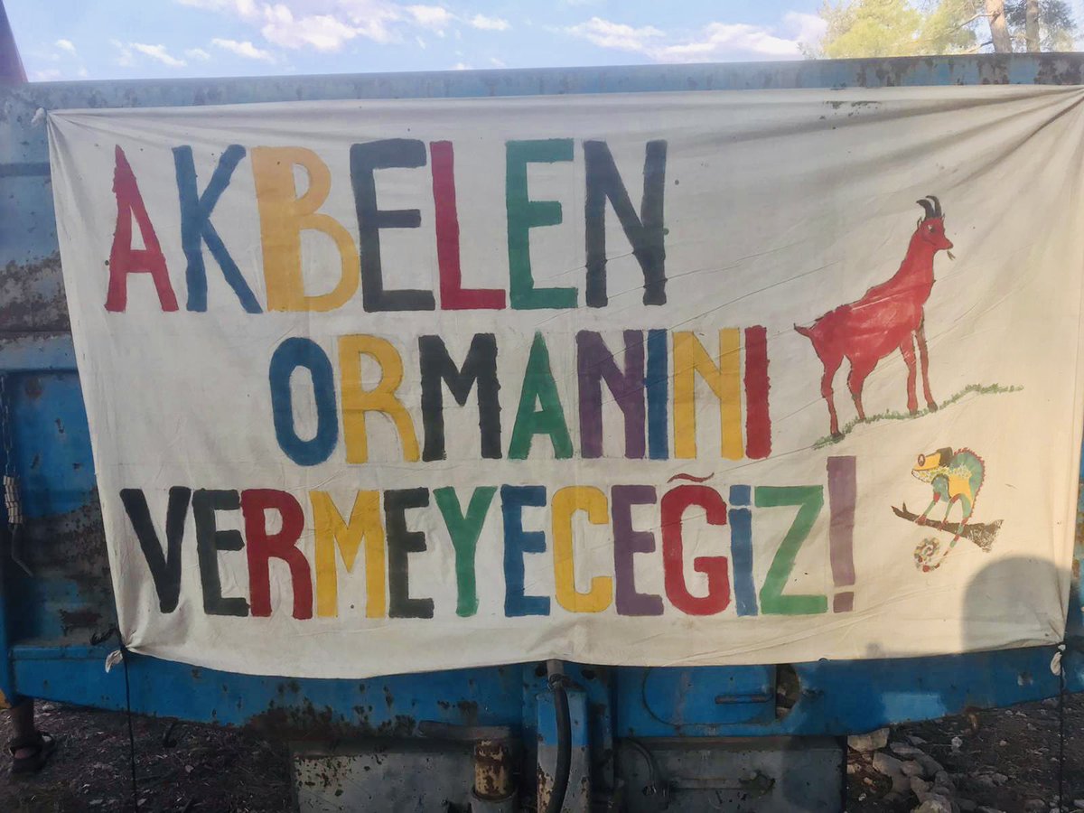 #Akbelen Ormanı sadece Akbelenlilerin değil; aynı zamanda kuşun, böceğin, yaban hayvanların yuvasıdır. Akbelen madene açılırsa, zeytinlik alanlar yok olacak. Su bitecek ve Akbelenliler göç etmek zorunda kalacak. #AkbeleneDokunma #AkbeleneSahipÇık #AkbelendenVazgeçmiyoruz