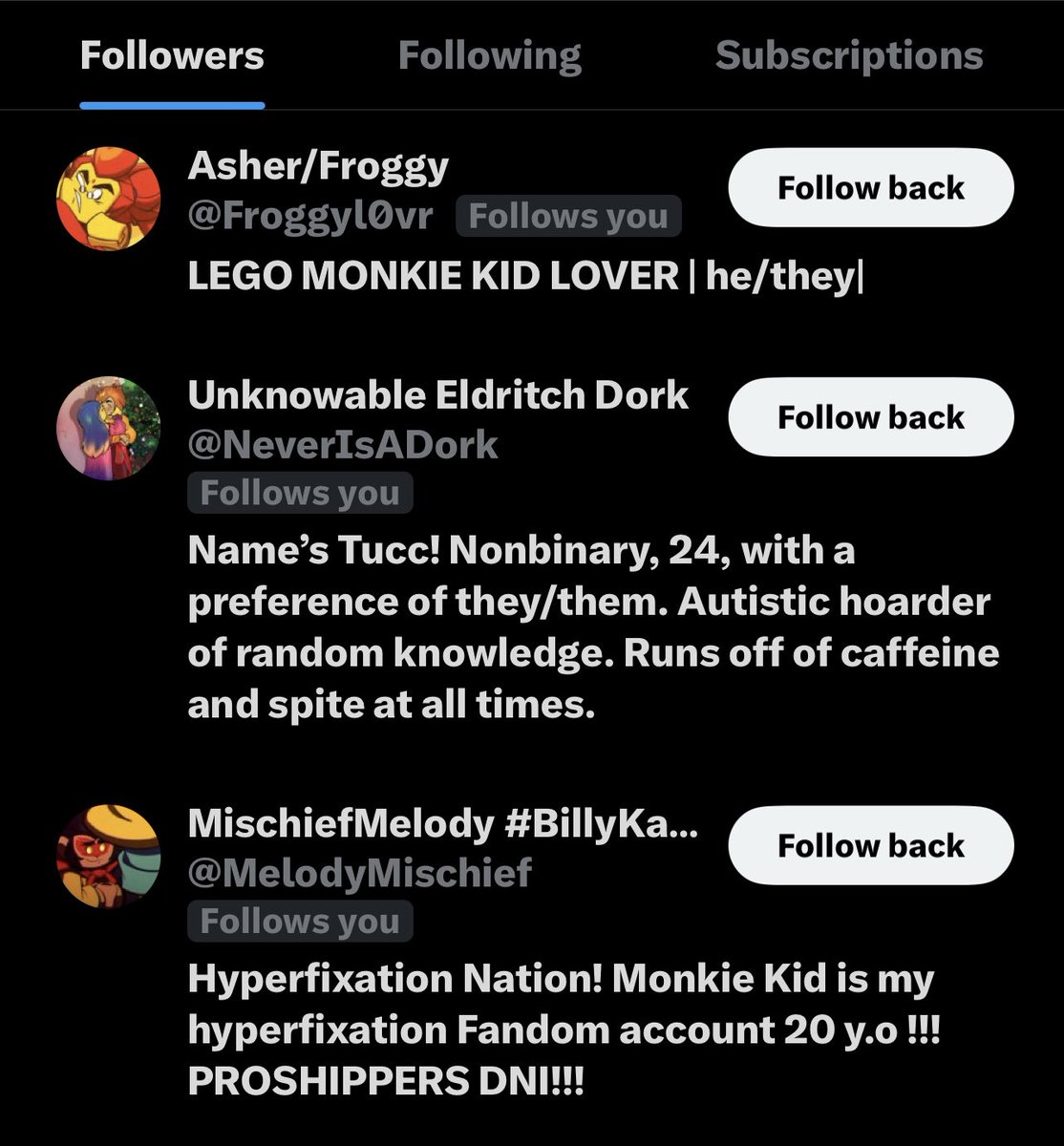 We are down to our three finalists!!!