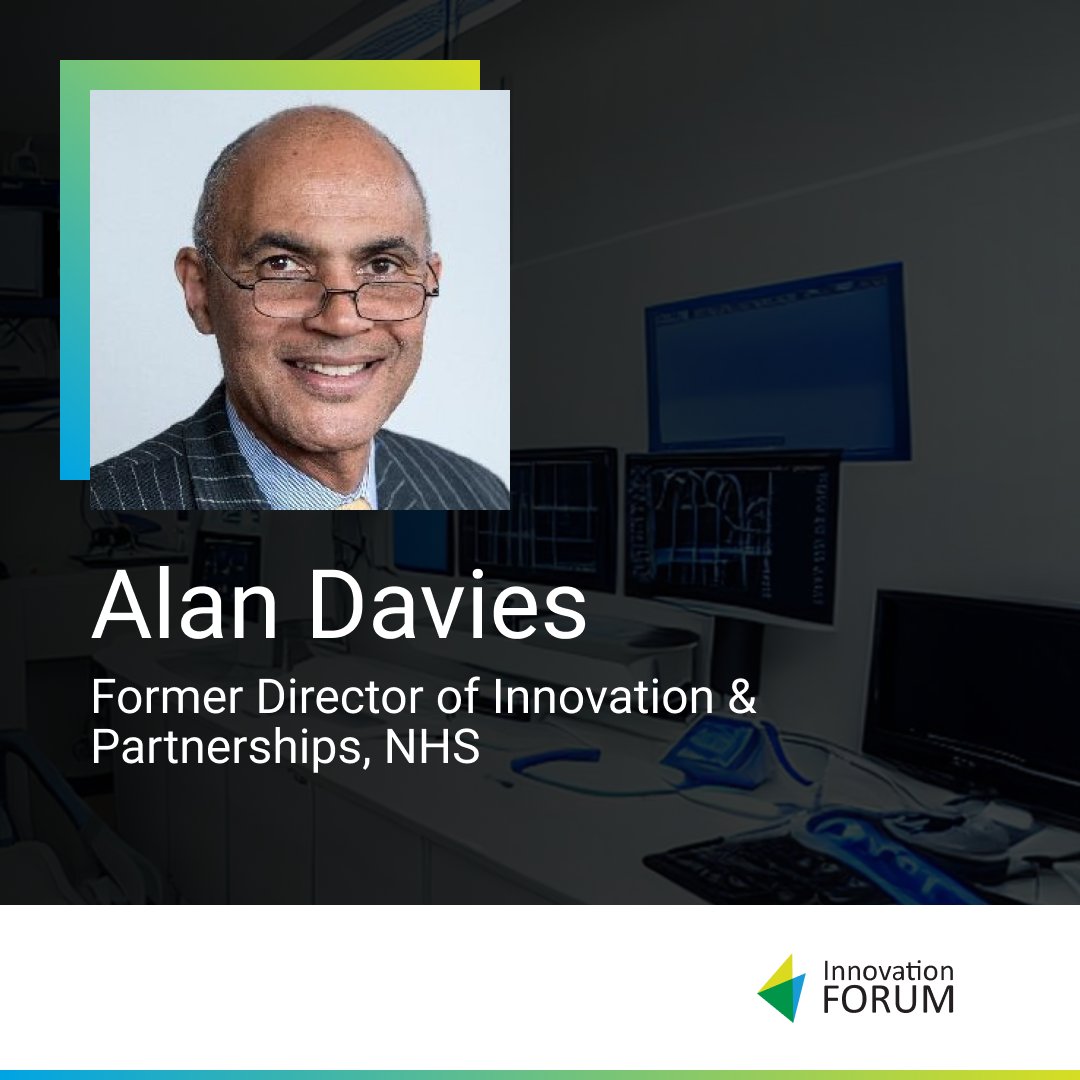 Check out what Alan Davies (ex-director of Innovation &amp; Partnerships, NHS) has to say about AI in healthcare at our conference! 
Full list of speakers: 
inno-forum.org/event/healthca…

#AIinHealthcare #Innovation #AIEvent #healthtech   #AIhealth #healthcare #Digitaltransformation #NHS