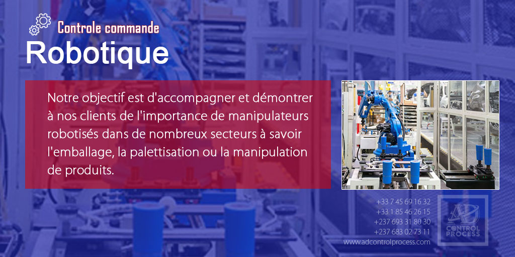 adcontrolp's tweet image. ROBOTIQUE
Notre objectif est d&apos;accompagner et démontrer à nos clients de l&apos;importance de manipulateurs robotisés dans de nombreux secteurs à savoir l&apos;emballage, la palettisation ou la manipulation de produits.
adcontrolprocess.com/sous-prestatio…
#Robotics #controlprocess