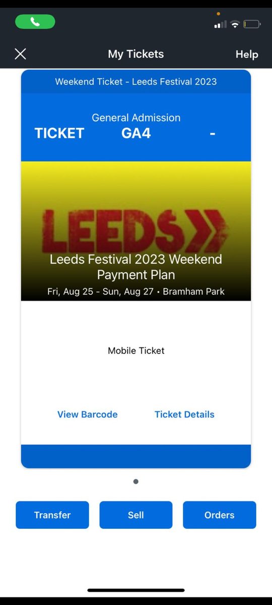 ClairePW87's tweet photo. 2x weekend tickets for @leedsfestival £250 each or nearest offers https://t.co/oysGEnLKPz