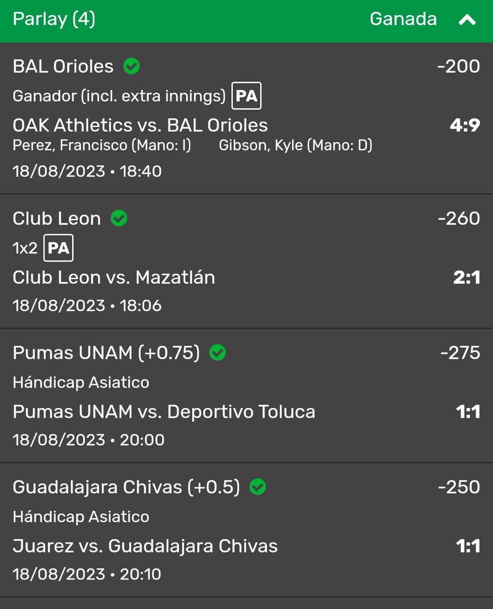ChapitoApuestas's tweet photo. 🚨 | EL GRUPO DEL MOMENTO

Chingones, mi GRUPO PARLAYS está convertido en el Grupo del Momento, debido al tipo de Apuestas, los resultados positivos y por el precio tan bajo, alcanzable para todo mundo 🔥💣!!!

LA PROMOCIÓN EXPRESS ESTÁ ACTIVA 🔥💣!!!

Son solo $500 pesitos, y tendrás acceso a todos mis PARLAYS el RESTO DEL AÑO 💣💣💣!!!

Si no me mandas Whatsapp y prefieres gastar esos $500 en una ida al Oxxo, créeme que te estás equivocando 👇

https://t.co/0fxVVDEIhr