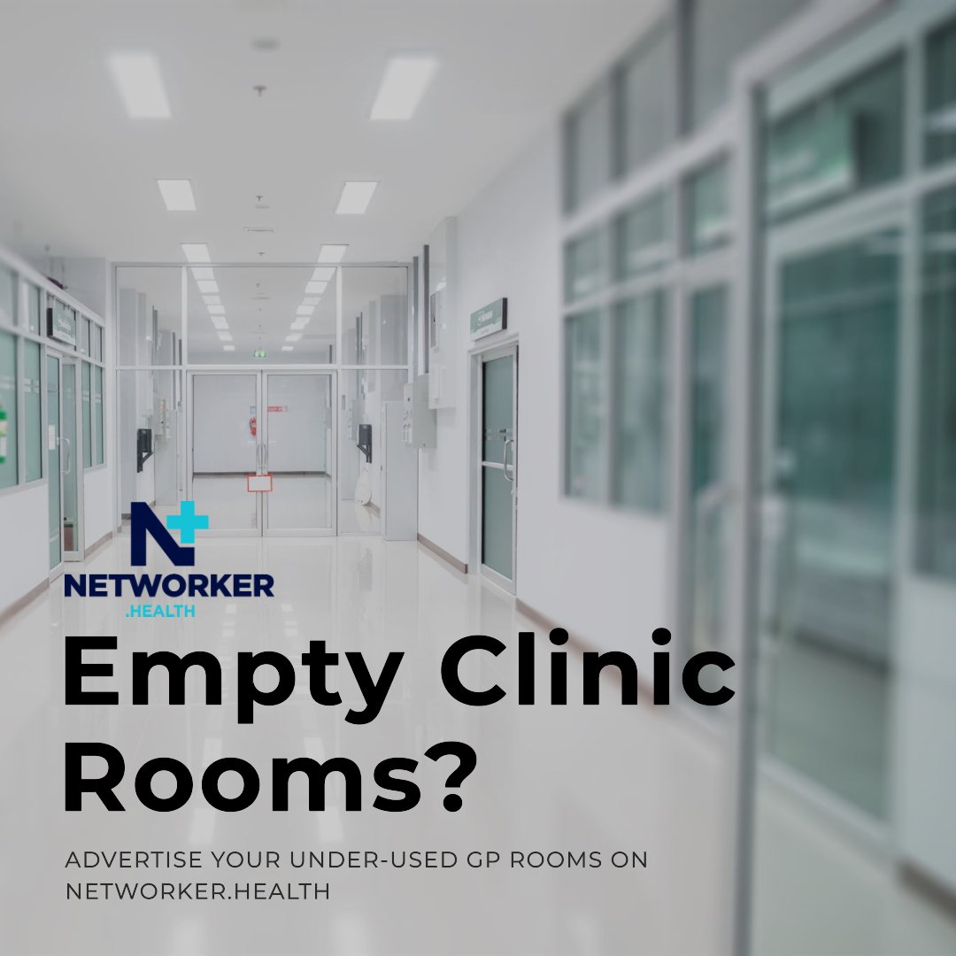 NetworkerHealth's tweet photo. Do you have under-used GP/optometry/private clinic rooms that other healthcare professionals could use? For free, advertise your available spaces by registering as your organisation. https://t.co/zCHkNQV7Ha.  #healthcarejobs #newwaysofworking #nhs #GP #medicine #PrivateHealthCare https://t.co/DrSEyGzFn4