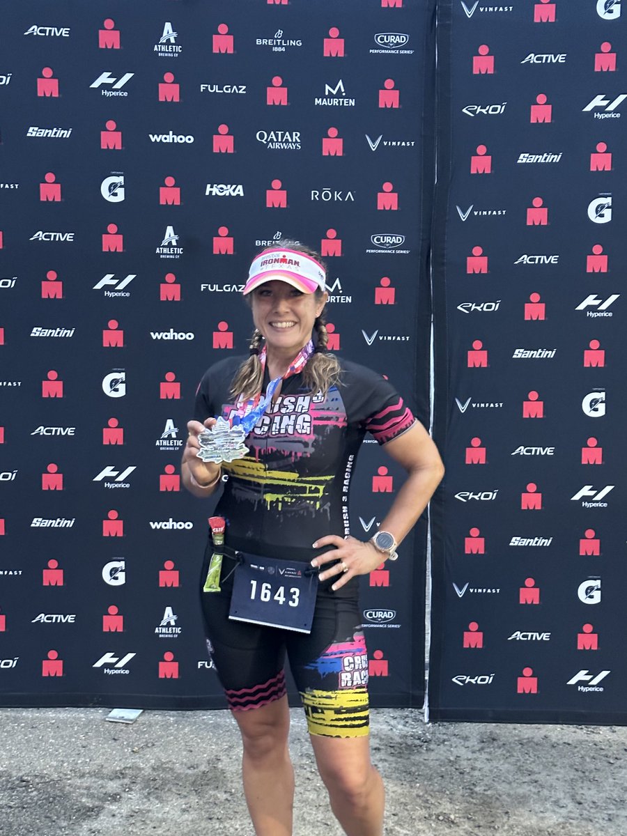 FlyFreeMD's tweet image. So proud of my amazing wife who completed her 4th Ironman and qualified for the Ironman World Championship in Kona!