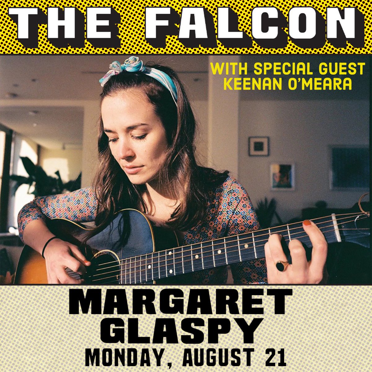 Surprise! To prepare for tour, I will be playing at @LiveattheFalcon in Marlboro, New York tonight with special guest, @keenanomeara opening. Click the link in bio to reserve a ticket! See you there 🖤