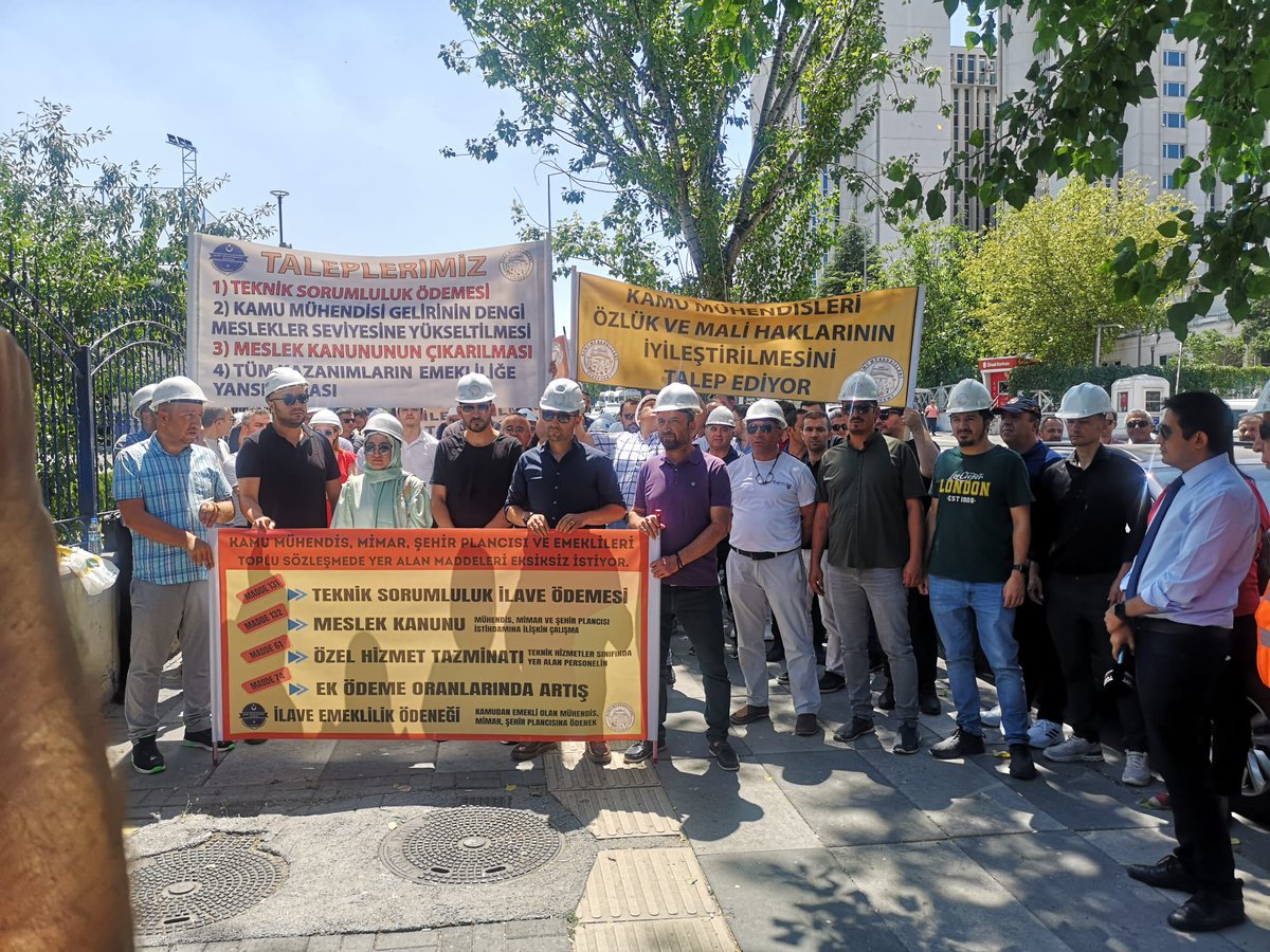 Hakkımızı istiyoruz #KaMUhendisi daha fazla mağdur edilemez.