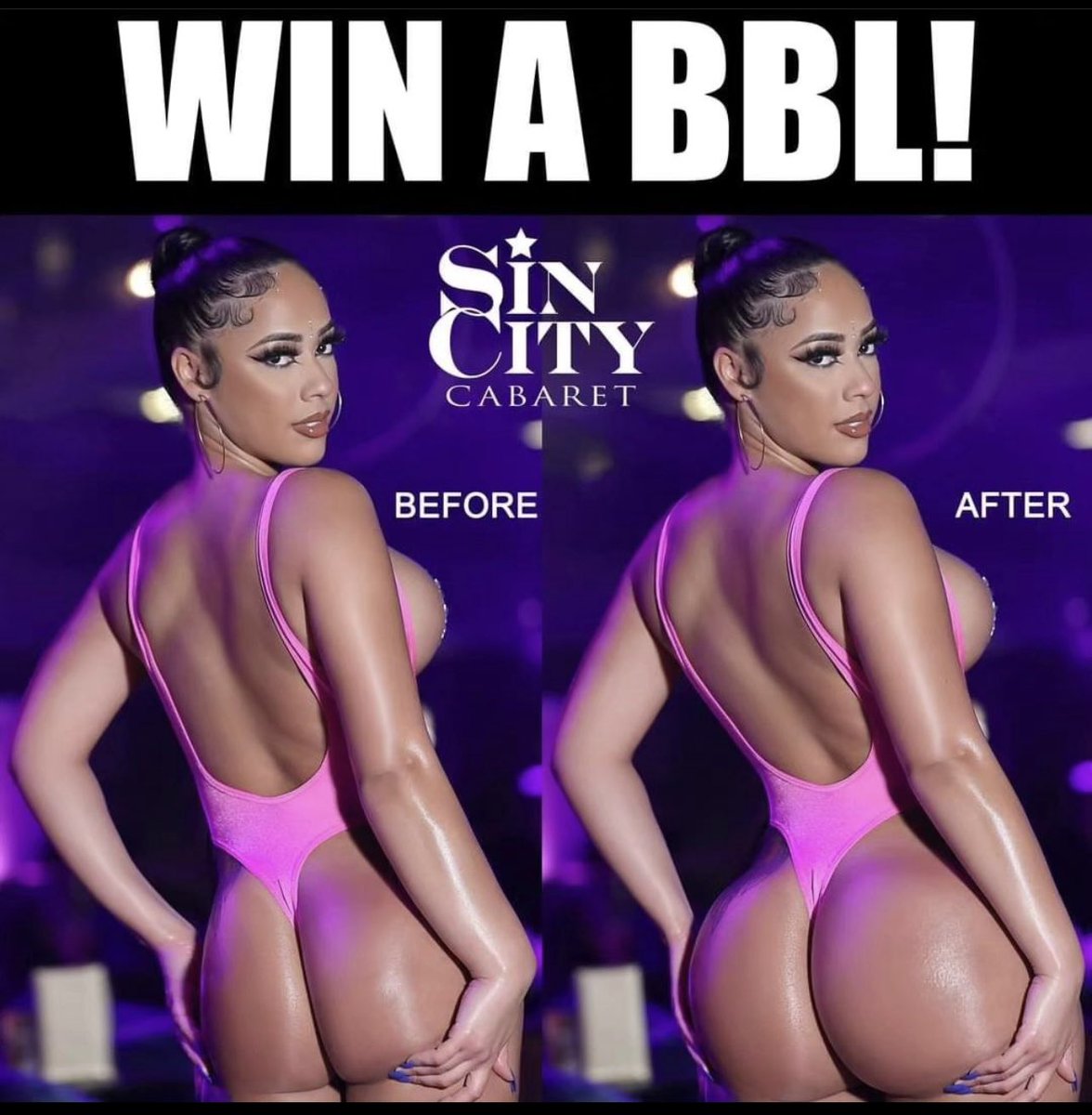 Who wants a BBL?! Tag them in the comments ⬇️
__
#sincityphilly #bbl #phillygram